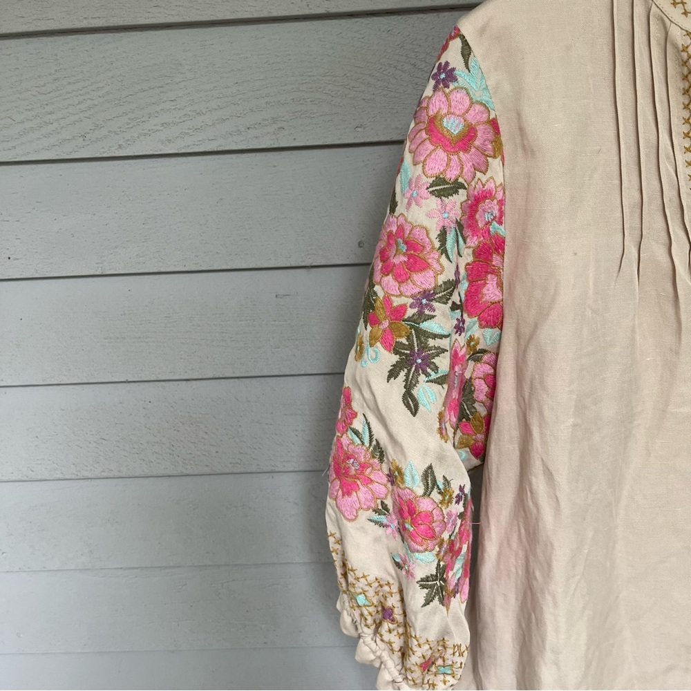 Spell & The Gypsy Embroidered Dress Cleo XL EUC - Picture 7 of 10